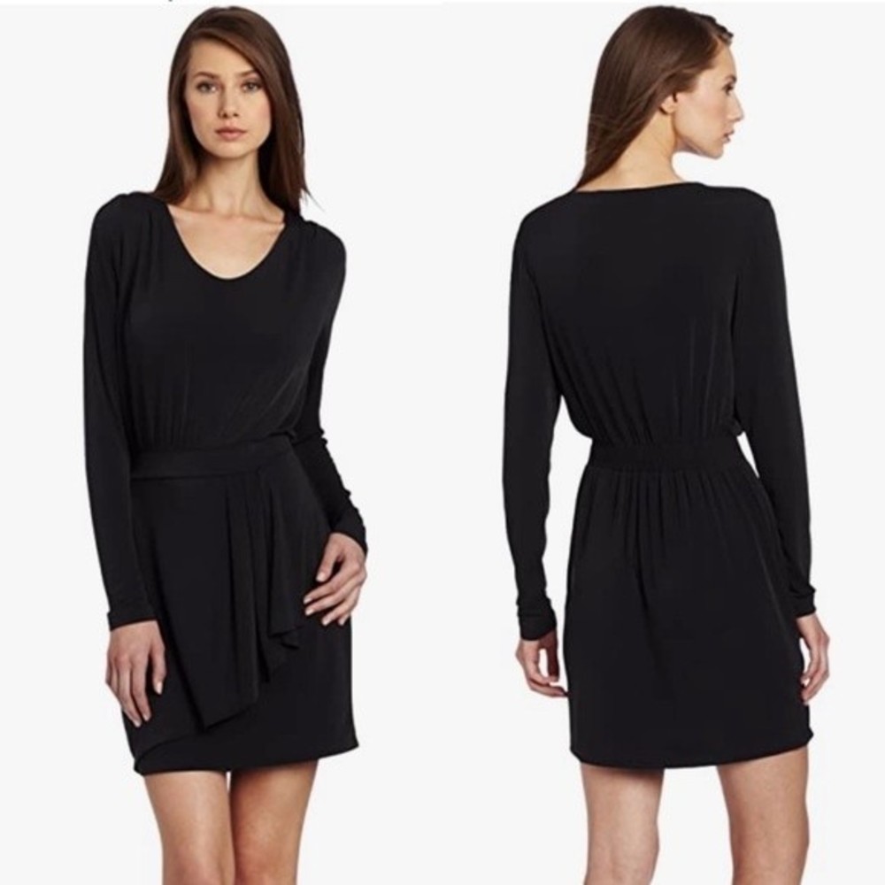 BCBGeneration Women's Drape Skirt Dress Black, XS